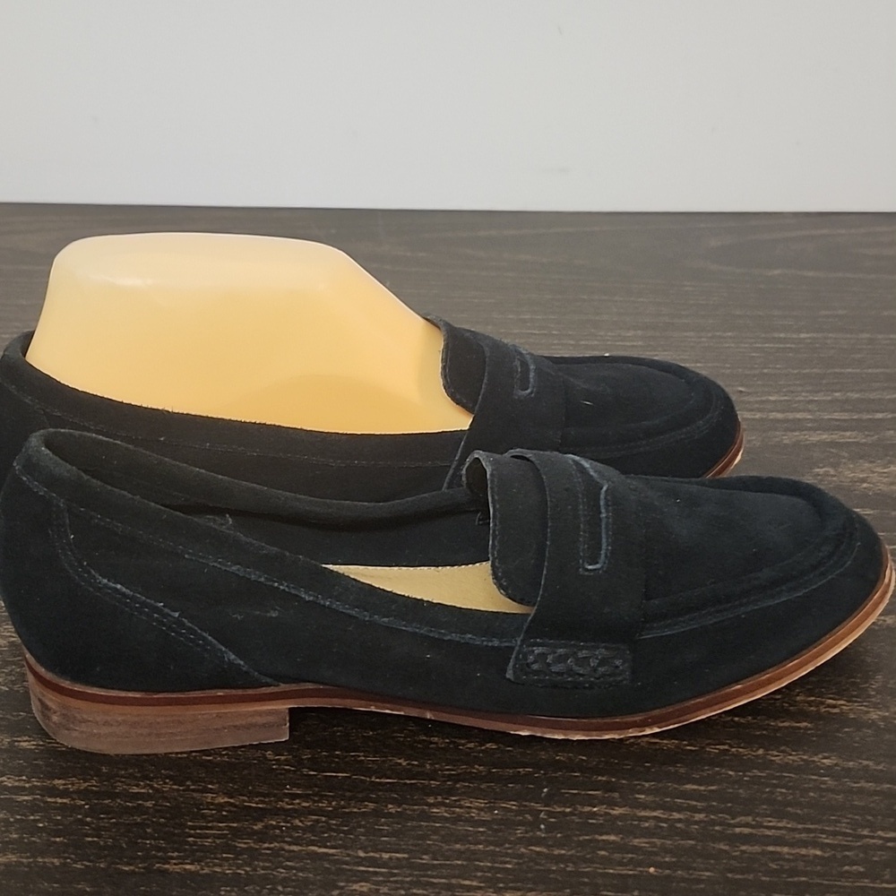 GIANNI BINI Suede Penny Loafers 7.5 - Picture 2 of 4